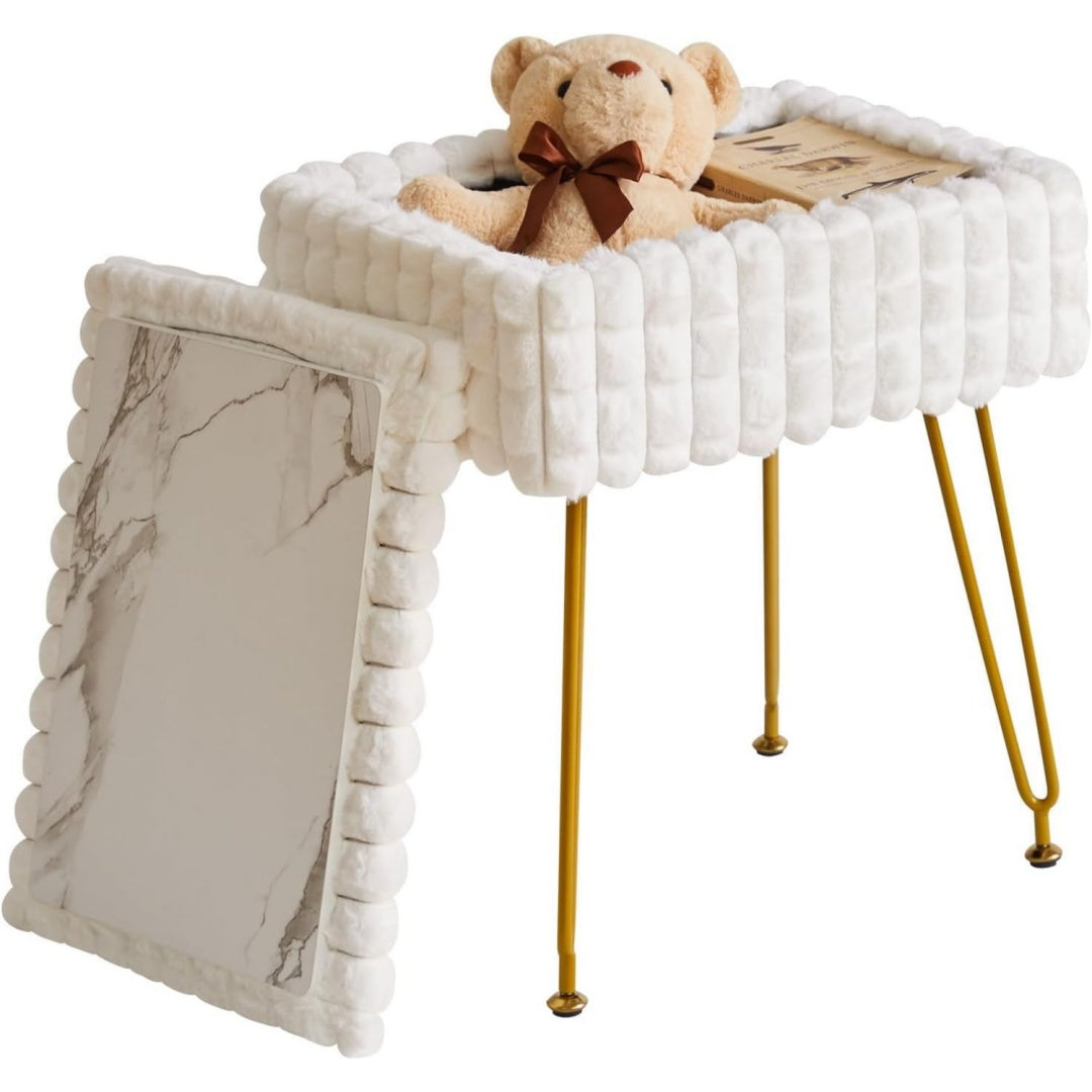 Design versatile poggiapiedi bianco