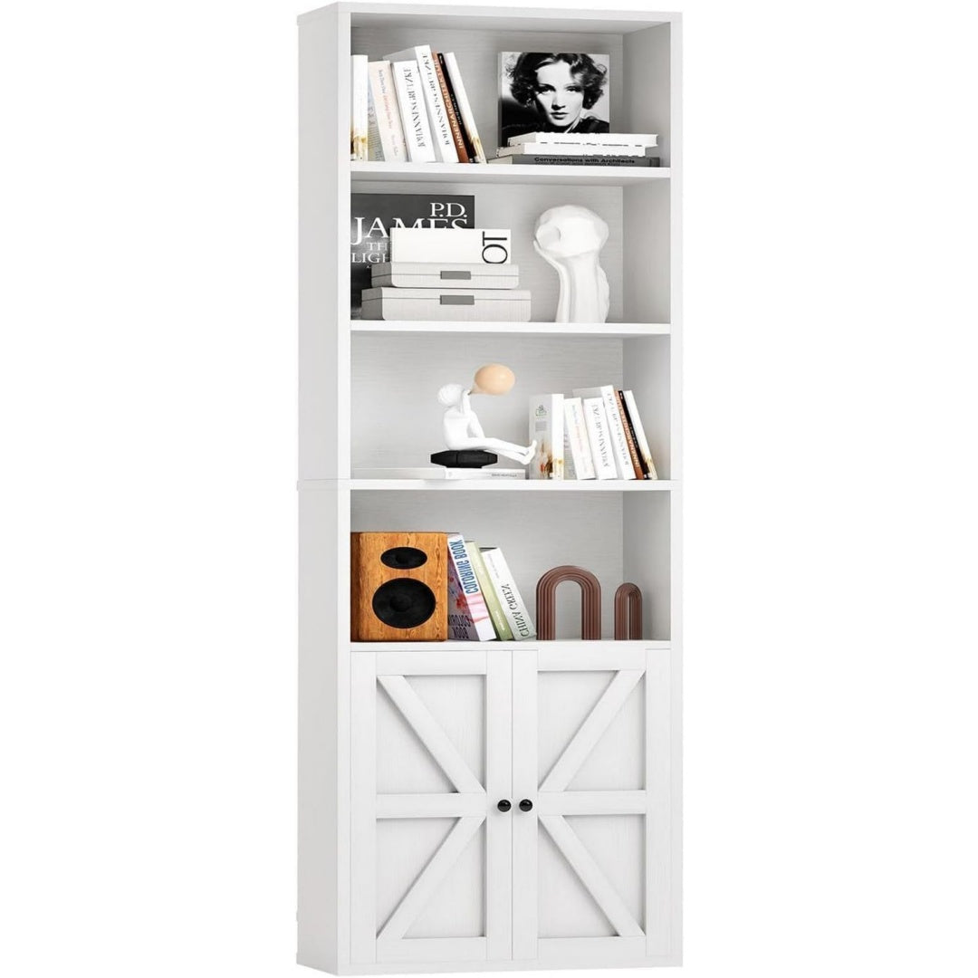 Profilo moderno librerie bianco