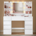 Finitura armoniosa toelette illuminato bianco