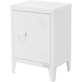 Linea essenziale armadi archivio in metallo bianco