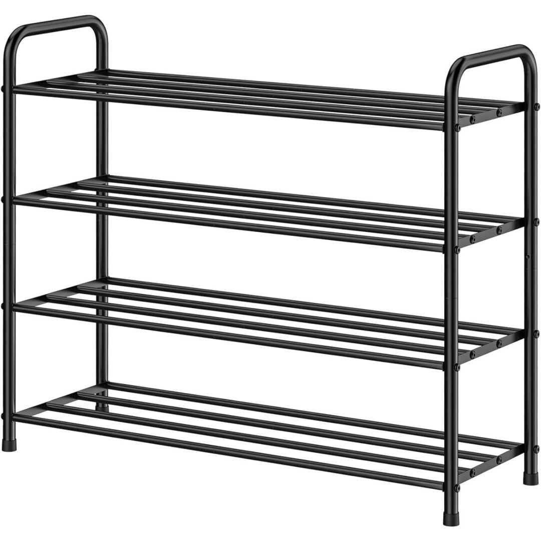 Eleganza pratica scaffali portascarpe nero