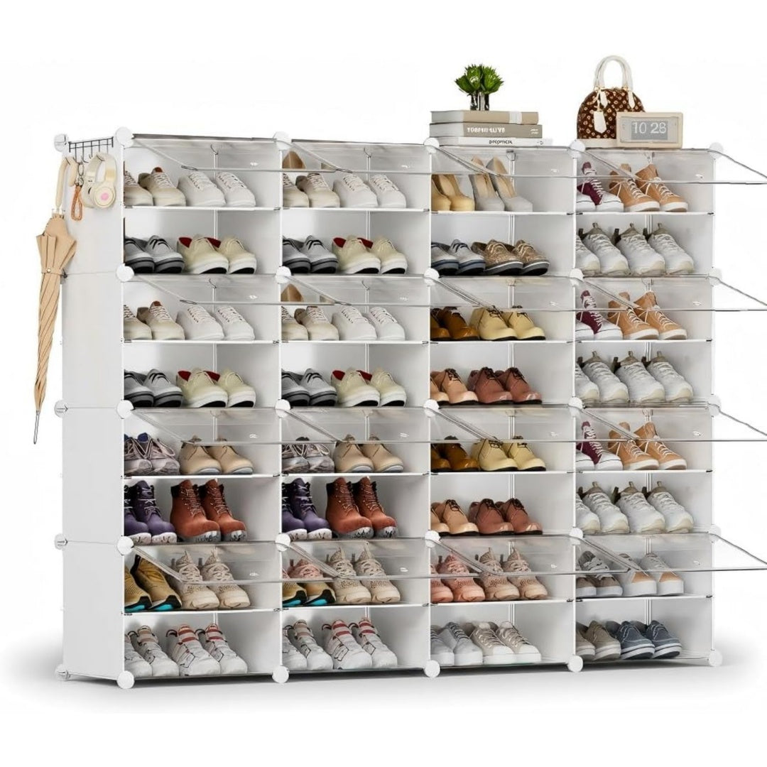 Soluzione funzionale set arredo ingresso salvaspazio bianco
